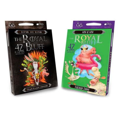 Карткова гра "The ROYAL BLUFF"