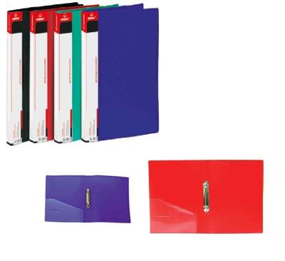 Папка з кільцями, A4, 3,5см, 2R вн. діам. 2,5см, PP, 700мкн, з киш., черв., 5038, NORMA Папка з кільцями, A4, 3,5см, 2R вн. діам. 2,5см, PP, 700мкн, з киш., черв., 5038, NORMA