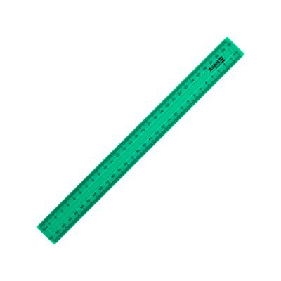 Лінійка пластикова Axent Delta D9800-02, 30 см, матова зелена (1/30/1440)