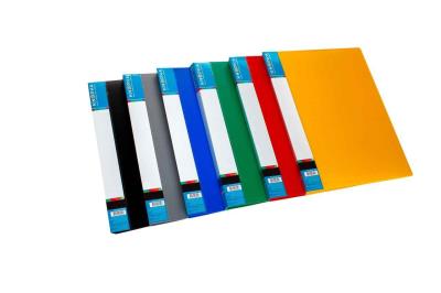 Папка-скоросшиватель пластиковая Knopka, CLIP A, с пружинным механизмом, с двумя карманами, фактура "апельсин", черная Папка-скоросшиватель пластиковая Knopka, CLIP A, с пружинным механизмом, с двумя карманами, фактура "апельсин", черная