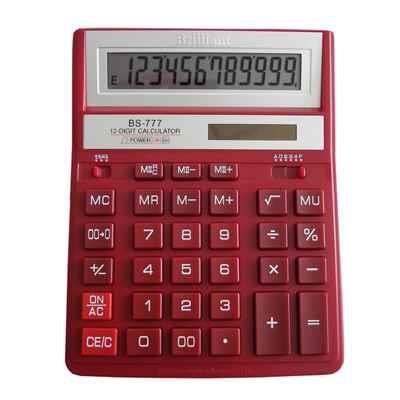 Калькулятор Brilliant BS-777 RD, 12-ти разрядный, 205х159х27мм