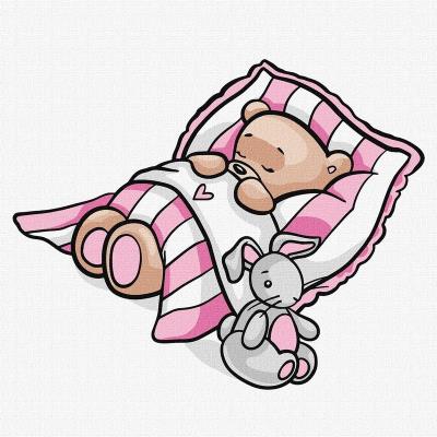 Набір для розпису по номерах для дітей "Таємничі сни" 25х25см