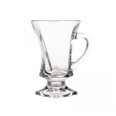 Посуд скляний «Crystalite Bohemia» Quadro - набір кухлів 150мл (по 6шт)