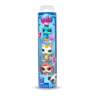 Ігровий набір LITTLEST PET SHOP – НАСТРІЙ МІСТА (3 фігурки, аксес.)