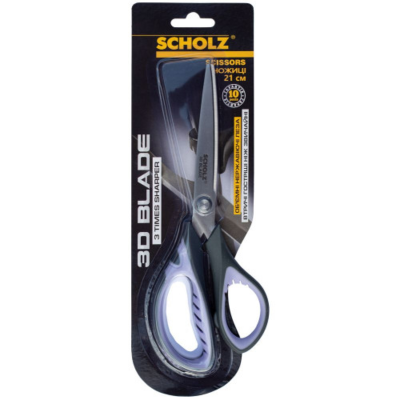Ножиці, 21см,3D BLADE , прогумов. ручки,4206SCH, SOZ