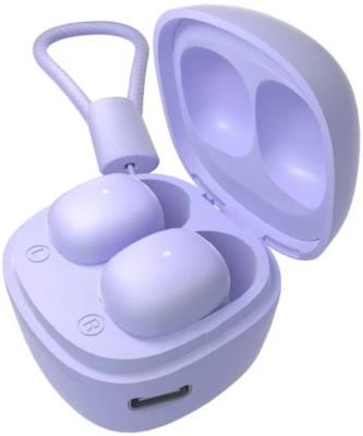 Навушники ERGO BS-530 Twins Nano 2Н Фіолетовий (BS-530V) Навушники ERGO BS-530 Twins Nano 2Н Фіолетовий (BS-530V)