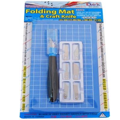 Набір для моделювання 2043: килимок самовідновлювальний A4, ніж макетний, 6 змінних лез, DAFA Набір для моделювання 2043: килимок самовідновлювальний A4, ніж макетний, 6 змінних лез, DAFA
