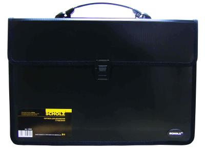 Портфель, B4, 2відд., PP 750мкн, чорн, 10503, SOZ (1/15/60) Портфель, B4, 2відд., PP 750мкн, чорн, 10503, SOZ (1/15/60)