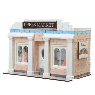 Игрушка-конструктор из мини-кирпичиков "Салон платьичек" , артикул 71153 Игрушка-конструктор из мини-кирпичиков "Салон платьичек" , артикул 71153