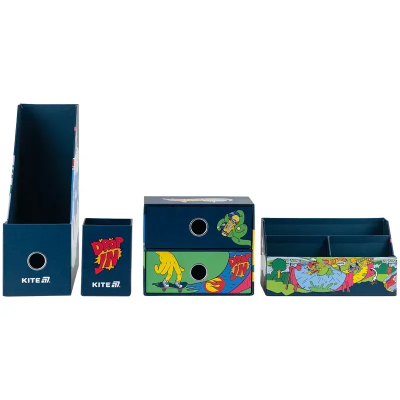 Органайзер настільний, 4 предмети, картон, HW