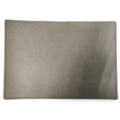 Обкладинка на військовий квиток ГЕРБ УКРАЇНА екошкіра хакі тиснення