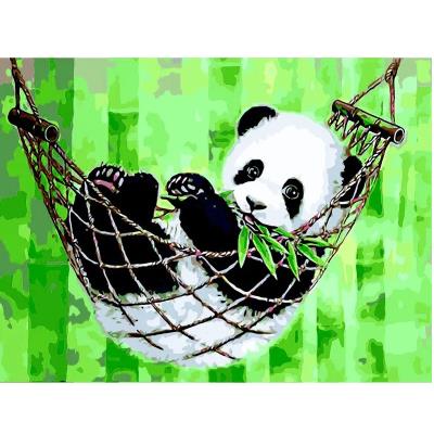 Картина за номерами "Панда в гамаку", 40*50, ART Line Картина за номерами "Панда в гамаку", 40*50, ART Line