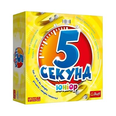 Настольная игра - "5 секунд" "JUNIOR" / Trefl Настольная игра - "5 секунд" "JUNIOR" / Trefl