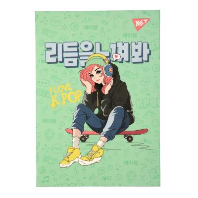 Блокнот YES А6/64 інт "K-POP", крапки