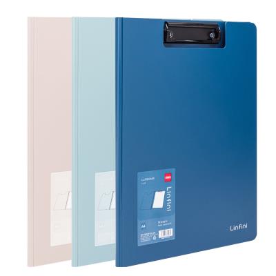 Планшет-папка Deli EF404 мiкс A4 пластик PP Linfini