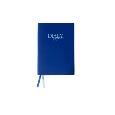 Дневник А5 недатированный Leo Planner "Azure", мягкий, 352 стр., синий, 252345
