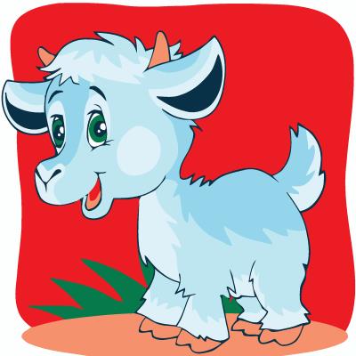 Набір для розпису по номерах Миле козеня Strateg розміром 20х20 см (HH7055)