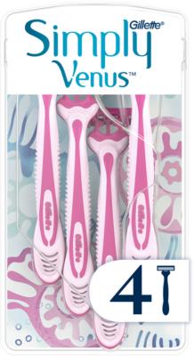 43608 GILLETTE SIMPLY VENUS 3 Одноразові бритви 4шт