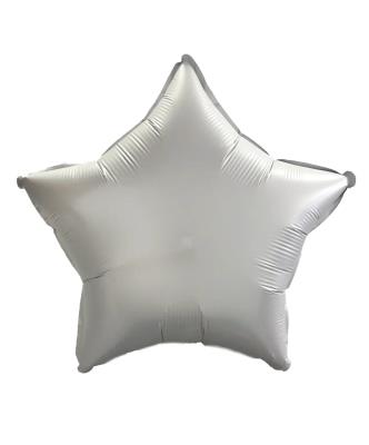 Кулька фольг. Pelican 18', ЗІРКА САТИН СРІБЛО 45 см, (ціна за упак/5шт) Кулька фольг. Pelican 18', ЗІРКА САТИН СРІБЛО 45 см, (ціна за упак/5шт)