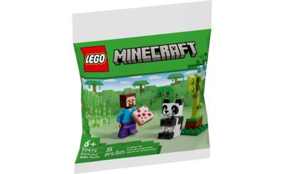 Конструктор LEGO recruitment Minecraft Стів і малюк-панда