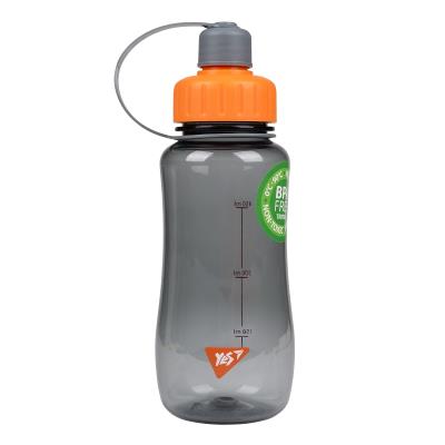 Пляшка для води Yes "Fusion" 600 мл, сіра