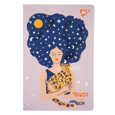 Зошит Yes А4/40 арк. з висічкою "Trust the universe", лінія