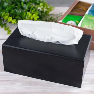 Серветниця дерев'яна (чорний колір) Серветниця дерев'яна (чорний колір)