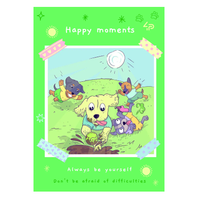 Блокнот TM 4Profi "Puppies" two, А6 Блокнот TM 4Profi "Puppies" two, А6