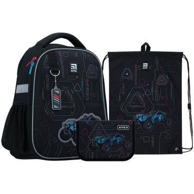Набір рюкзак +пенал + сумка для взуття Kite 555S Extreme Car