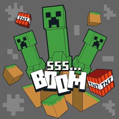 Картина за номерами SANTI "Майнкрафт. БУУМ", 25*25см