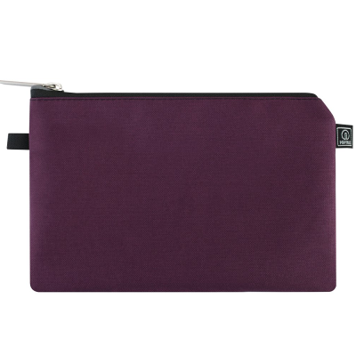 Папка для документів, текстильна, А6+, пурпурна Папка для документів, текстильна, А6+, пурпурна