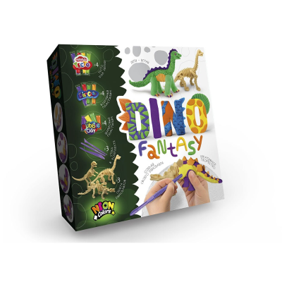 Набор для творчества Dino Fantasy. Danko Toys DF-01-01U,02U. Укр