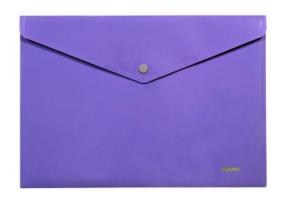 Папка з кнопкою, непрозор., А4, 160мкн PР, бузков., 5017-97, NORMA