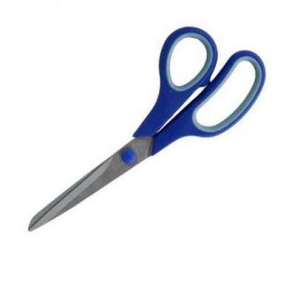 Канцелярские ножницы Buromax, ручки с резиновыми вставками 215 мм, BM.4503 (12/144)