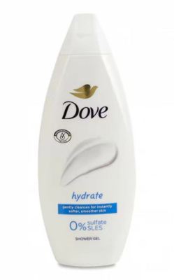 Dove гель для душу Зволожуючий догл 250мл