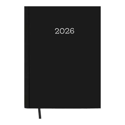 Щоденник датований 2026 MONOCHROME, A5, чорний
