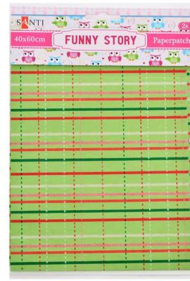 Бумага для декупажа, Funny, Santi, 2 листа, 40*60 см Бумага для декупажа, Funny, Santi, 2 листа, 40*60 см