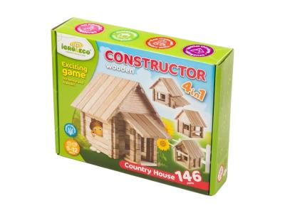Конструктор "Заміський будинок 4 в 1" 146 дет. Конструктор "Заміський будинок 4 в 1" 146 дет.