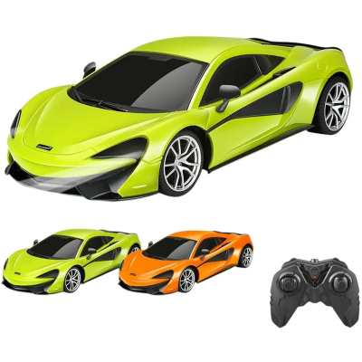 Машинка на радіокеруванні "McLaren" на батарейках оливкова/оранжева 1;16 (37,2x17x12 см)/Kool Speed