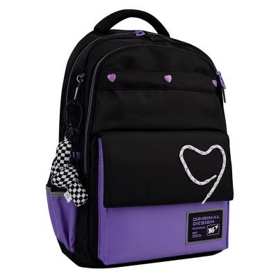 Рюкзак шкільний YES TS-48 Purple Hearts