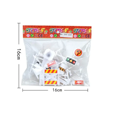 Набір дорожніх знаків мистецтва. 399-559 (180шт/2) світлофор тощо, пакет 16*16см Набір дорожніх знаків мистецтва. 399-559 (180шт/2) світлофор тощо, пакет 16*16см