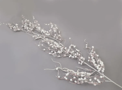 Гілка декоративна Yes! Fun, 120см, засніжена