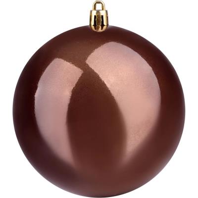 Куля Yes! Fun d - 10 см, молочний шоколад, перламутрова