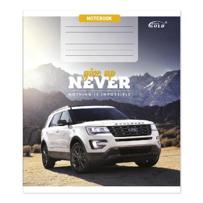 Зошит учнівський 24л, Gold, кліт., ТВ-49 УФ-лак, блок 60 г/м №3523 Позашляховик