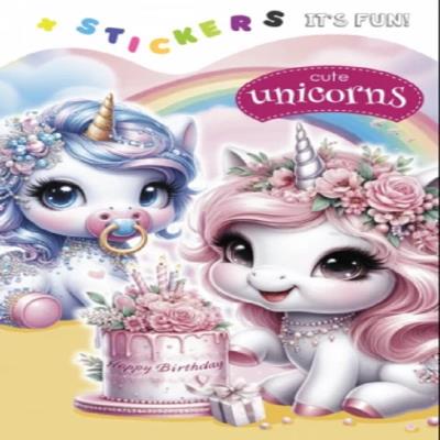 Розмальовка 135х190 мм, 8 арк., скоба