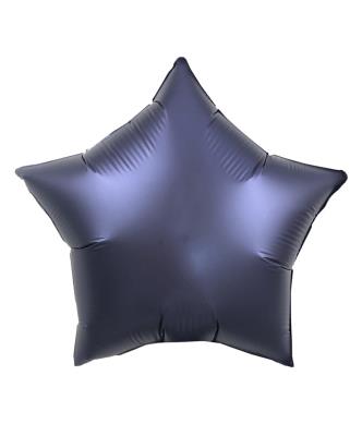 Кулька фольг. Pelican 18', ЗІРКА САТИН СИНЯ ТЕМНА 45 см, (упак/5шт) Кулька фольг. Pelican 18', ЗІРКА САТИН СИНЯ ТЕМНА 45 см, (упак/5шт)