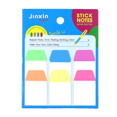 P88 Папір для нотаток PET прозорий 6кол., 60шт.40мм*25мм 1шт/єтик P88 Папір для нотаток PET прозорий 6кол., 60шт.40мм*25мм 1шт/єтик