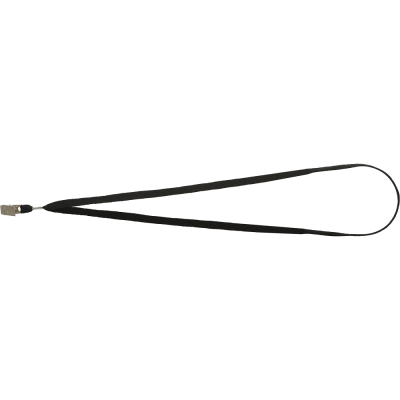 Шнурок для бейджа з металевим кліпом, розмір 10*465 мм, ВМ.5427