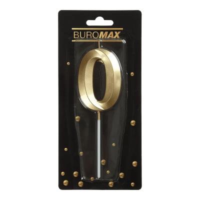 Свічка у формі цифри 0, 7.0 х 4.9 х 1.1 см