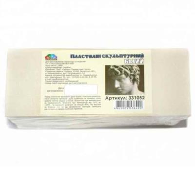 Пластилин Гамма Скульптурный, белый, 800г. Пластилин Гамма Скульптурный, белый, 800г.